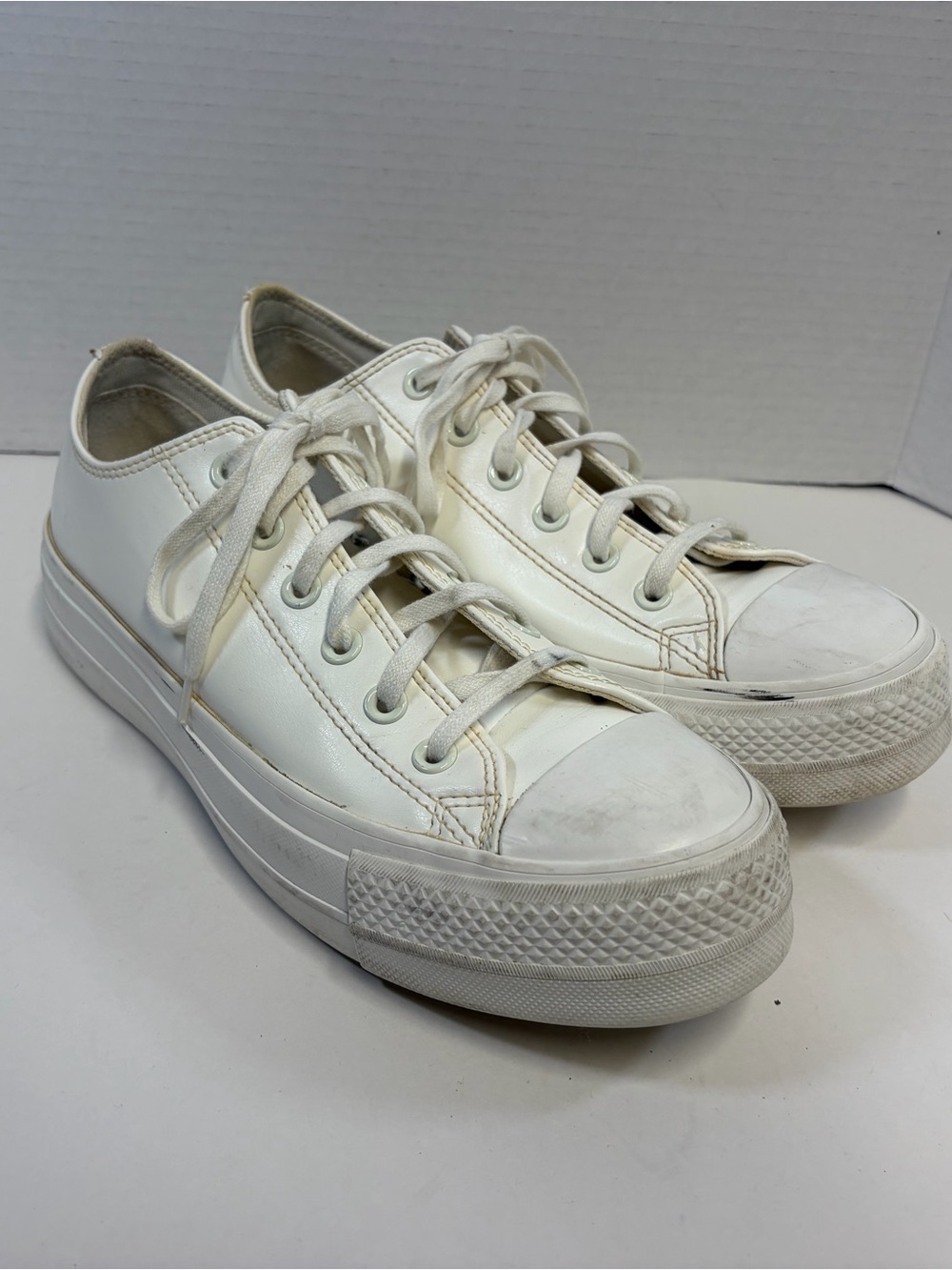 Converse Women's Low-Top Sneakers in Off-White